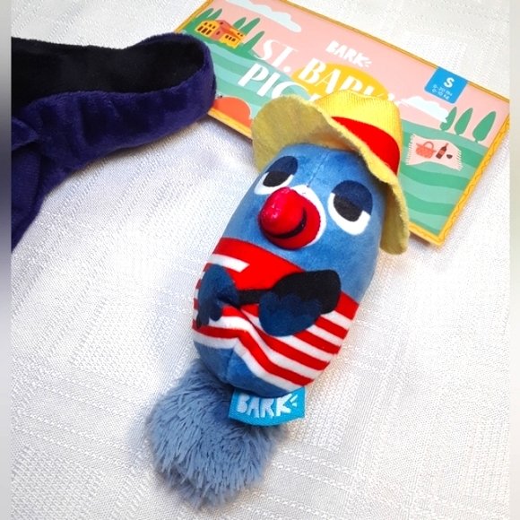 Toys Bark Box Dog Toy St. Barks Pigeon Two Pieces Plush Crinkle Squeaker 2 TOYS - Picture 4 of 10